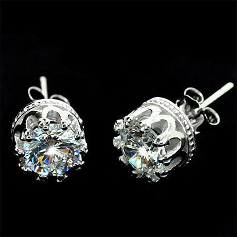 Crown Jewels Earring all set in Sterling Silver Vista Shops