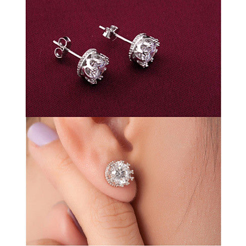 Crown Jewels Earring all set in Sterling Silver Vista Shops